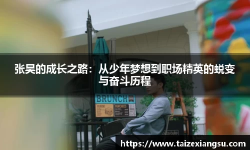 张昊的成长之路：从少年梦想到职场精英的蜕变与奋斗历程